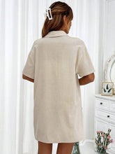 Solid Button Front Shirt Without Tube Top